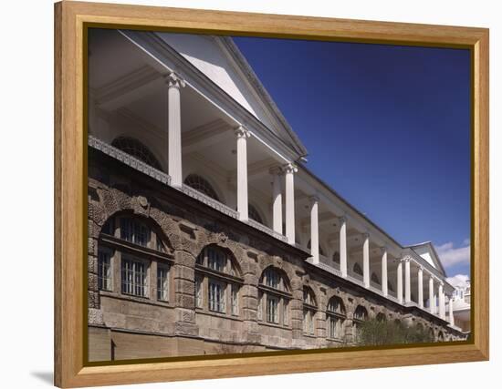 Cameron Gallery at the Catherine Palace in Tsarskoye Selo. Colonnade of the Top-Floor, 1783-1785-Charles Cameron-Framed Premier Image Canvas