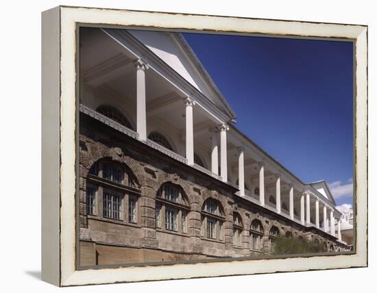 Cameron Gallery at the Catherine Palace in Tsarskoye Selo. Colonnade of the Top-Floor, 1783-1785-Charles Cameron-Framed Premier Image Canvas