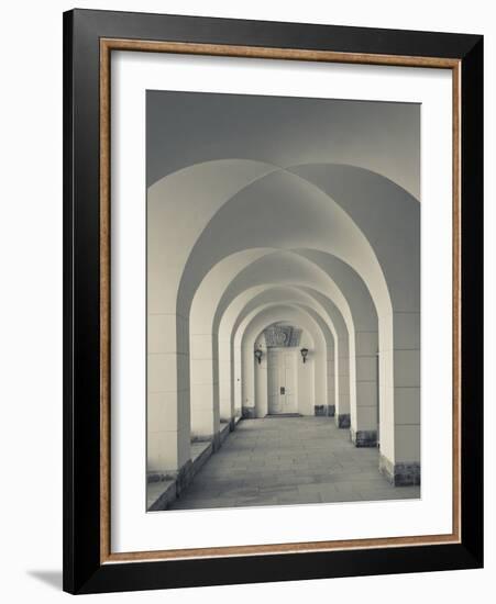 Cameron Gallery, Pushkin-Tsarskoye Selo, Saint Petersburg, Russia-Walter Bibikow-Framed Photographic Print