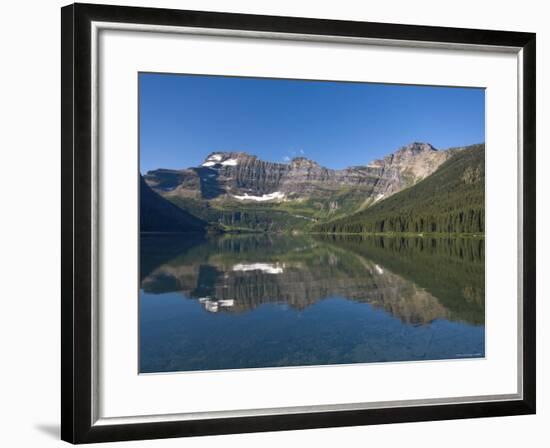 Cameron Lake, Waterton Lakes National Park, Alberta, Rockies, Canada-Michele Falzone-Framed Photographic Print