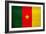 Cameroon Flag Design with Wood Patterning - Flags of the World Series-Philippe Hugonnard-Framed Art Print