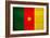 Cameroon Flag Design with Wood Patterning - Flags of the World Series-Philippe Hugonnard-Framed Premium Giclee Print