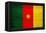 Cameroon Flag Design with Wood Patterning - Flags of the World Series-Philippe Hugonnard-Framed Stretched Canvas