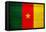 Cameroon Flag Design with Wood Patterning - Flags of the World Series-Philippe Hugonnard-Framed Stretched Canvas