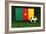 Cameroon Soccer-badboo-Framed Art Print