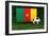 Cameroon Soccer-badboo-Framed Art Print