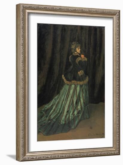 Camilla, 1866-Claude Monet-Framed Giclee Print