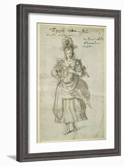 Camilla, C.1609-Inigo Jones-Framed Giclee Print