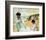 Camille at the Beach-Claude Monet-Framed Giclee Print