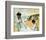 Camille at the Beach-Claude Monet-Framed Giclee Print