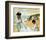 Camille at the Beach-Claude Monet-Framed Giclee Print