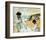 Camille at the Beach-Claude Monet-Framed Giclee Print