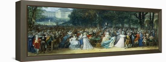 Camille Desmoulins (1760-1794) Au Palais Royale-Joseph Navlet-Framed Premier Image Canvas