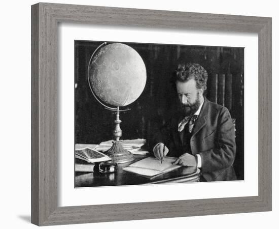 Camille Flammarion, French Astronomer and Author, 1890-null-Framed Giclee Print