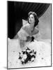 Camille, Greta Garbo, in a Gown by Adrian, 1936-null-Mounted Photo