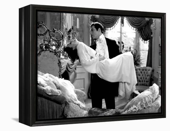 Camille, Greta Garbo, Robert Taylor, 1936-null-Framed Stretched Canvas