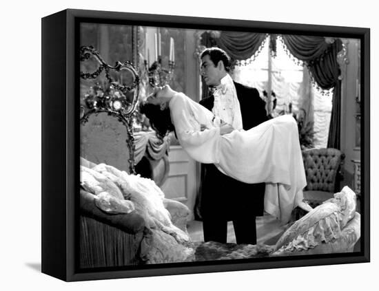 Camille, Greta Garbo, Robert Taylor, 1936-null-Framed Stretched Canvas