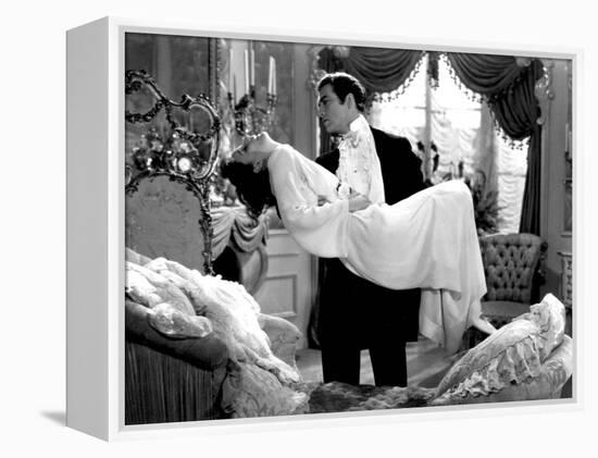 Camille, Greta Garbo, Robert Taylor, 1936-null-Framed Stretched Canvas