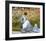 Camille Monet & Child in Artists Garden-Claude Monet-Framed Art Print