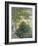 Camille Monet in the Garden at Argenteuil, 1876-Claude Monet-Framed Premium Giclee Print