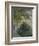 Camille Monet in the Garden at Argenteuil, 1876-Claude Monet-Framed Giclee Print