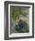 Camille Monet in the Garden at Argenteuil, 1876-Claude Monet-Framed Giclee Print