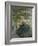 Camille Monet in the Garden at Argenteuil, 1876-Claude Monet-Framed Giclee Print