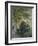 Camille Monet in the Garden at Argenteuil, 1876-Claude Monet-Framed Giclee Print