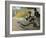 Camille Monet on a Garden Bench, 1873-Claude Monet-Framed Premium Giclee Print