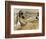 Camille [Monet] on the Beach, Trouville-Claude Monet-Framed Giclee Print