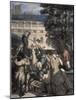 Camille Moulin at the Royal Palace-Honore Daumier-Mounted Giclee Print