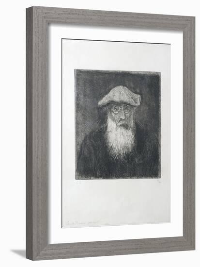 Camille Pissarro, by Himself, C. 1890-Camille Pissarro-Framed Giclee Print