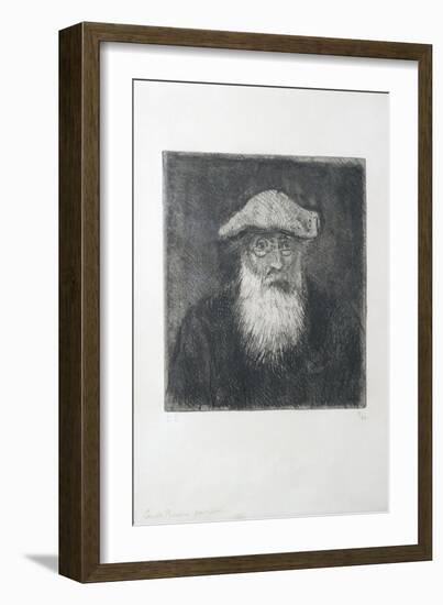 Camille Pissarro, by Himself, C. 1890-Camille Pissarro-Framed Giclee Print