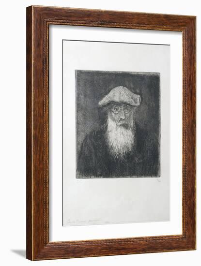 Camille Pissarro, by Himself, C. 1890-Camille Pissarro-Framed Giclee Print