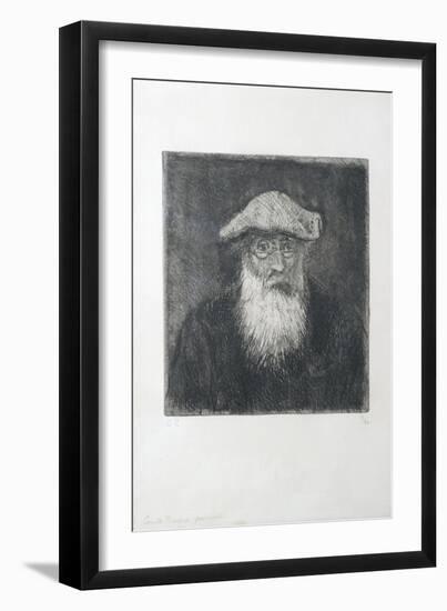 Camille Pissarro, by Himself, C. 1890-Camille Pissarro-Framed Giclee Print