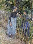 Hermitage Street, Pontoise, 1874-Camille Pissarro-Giclee Print