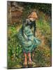 Camille Pissarro / La bergère, 1881-Camille Pissarro-Mounted Giclee Print