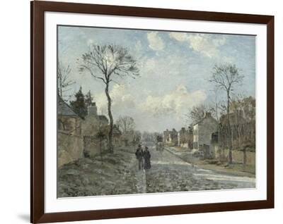 Camille Pissarro、LA GRAND'ROUTE, LOUVECI File:Pisarro - Environs de Louveciennes, la Route, 1871.jpg
