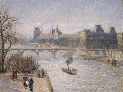 Le Louvre, 1901' Giclee Print - Camille Pissarro | Art.com