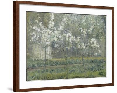 絵画 Camille Pissarro Printemps, Pruniers en Printemps