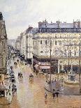 The Boulevard Montmartre on a Winter Morning, 1897-Camille Pissarro-Giclee Print
