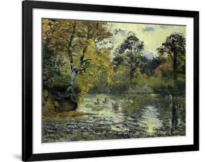 The Pond at Montfoucault; L'Etang De Montfoucault, 1874 Giclee