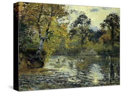 The Pond at Montfoucault; L'Etang De Montfoucault, 1874' Giclee