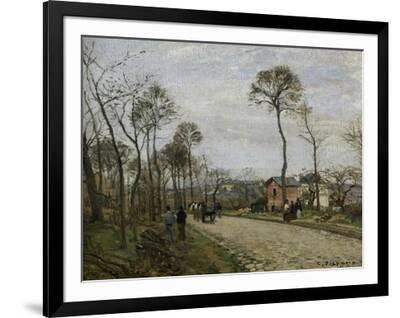 The Road of Louveciennes, c.1870' Giclee Print - Camille