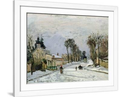 The Versailles Road at Louveciennes, 1869 Giclee Print - Camille