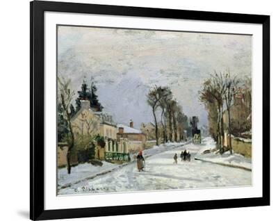 The Versailles Road at Louveciennes, 1869' Giclee Print