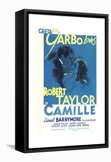 Camille, Robert Taylor, Greta Garbo, 1936-null-Framed Stretched Canvas