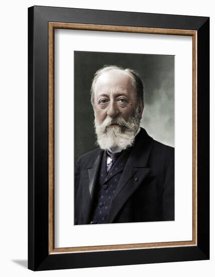 Camille Saint-Saens (1835-1921), French composer, organist, conductor, and pianist of the Romanti-Nadar-Framed Photographic Print