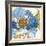 Camilles Peony I Indigo-Sue Schlabach-Framed Premium Giclee Print