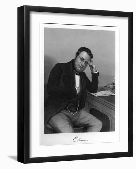 Camillo Cavour-Alonzo Chappel-Framed Art Print